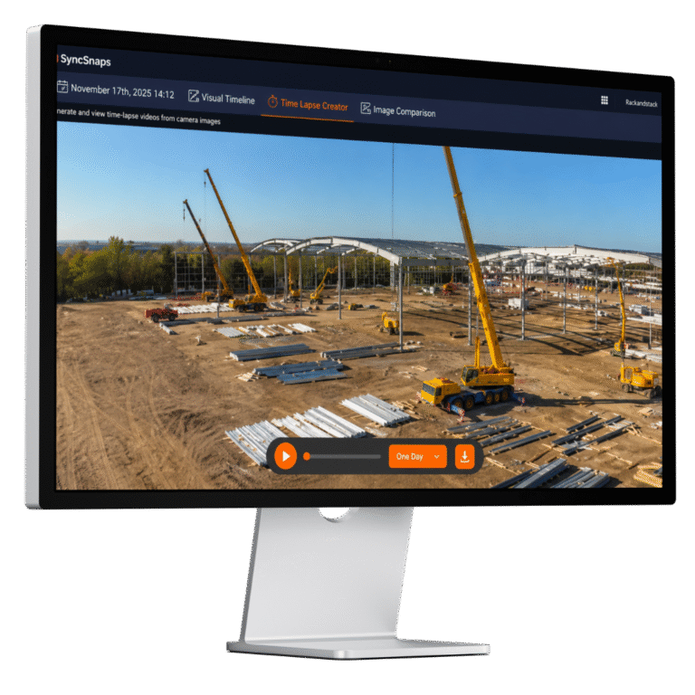 8k time lapse camera on remote web-portal